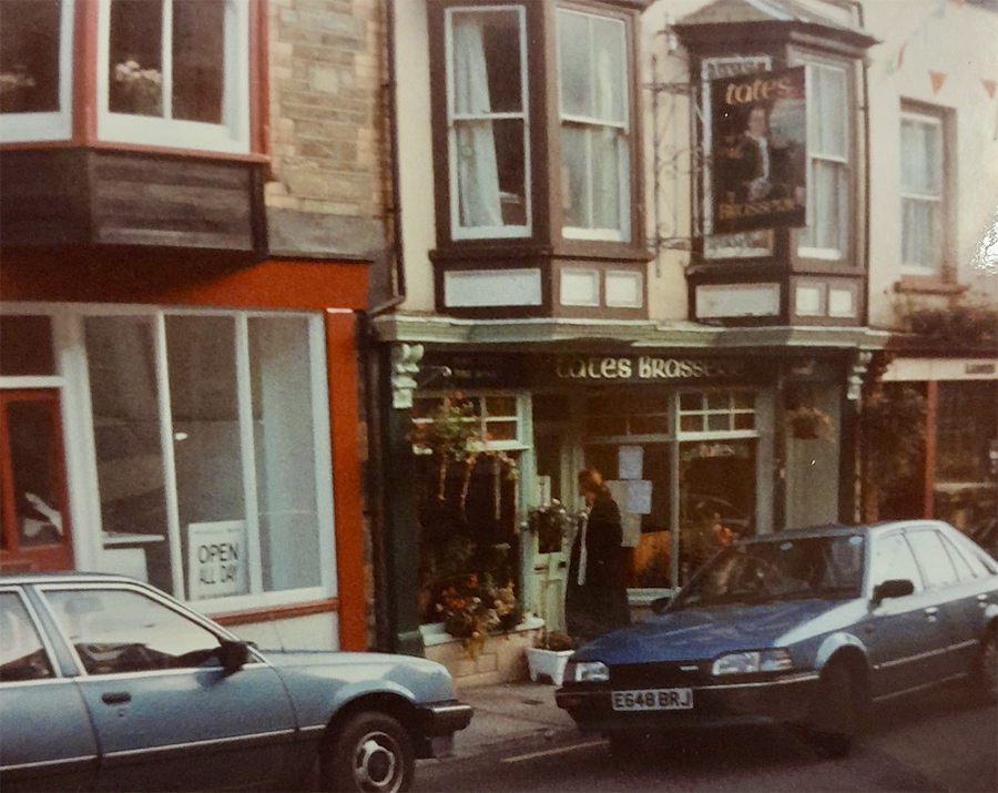 Goodwick Main Street in the 1970's